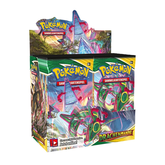 Pokemon Schwert und Schild Drachenwandel Display