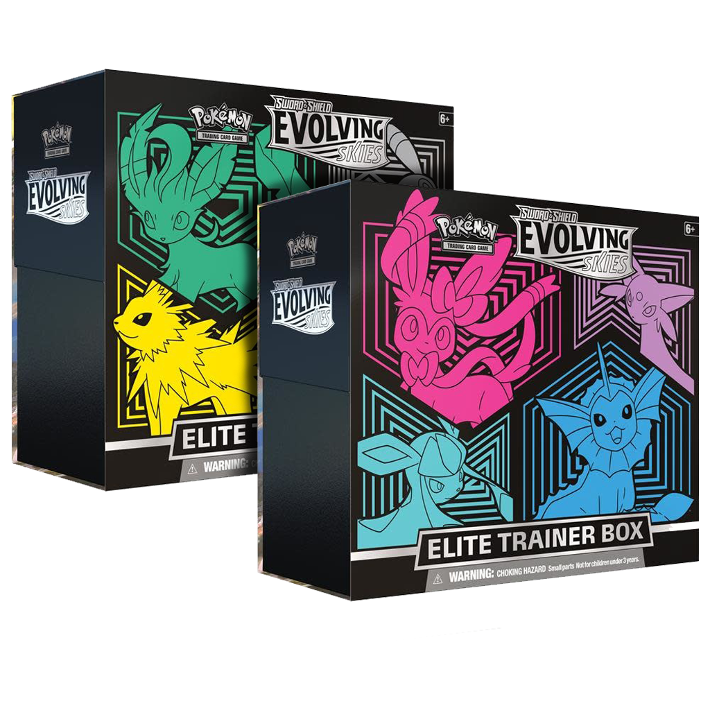 Pokemon Elite Trainer Box Evolving Skies der Schwert & Schild