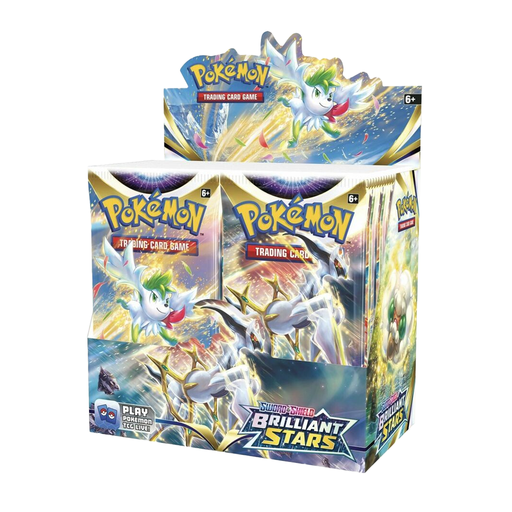 Pokemon Schwert und Schild Strahlende Sterne Booster Display Deutsch mit 36 Boosterpacks