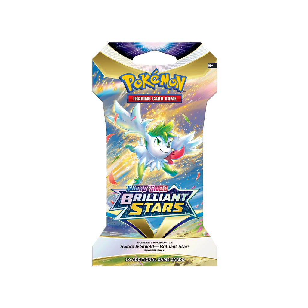 Pokemon - Sword & Shield Brilliant Stars Sleeved Booster [EN]