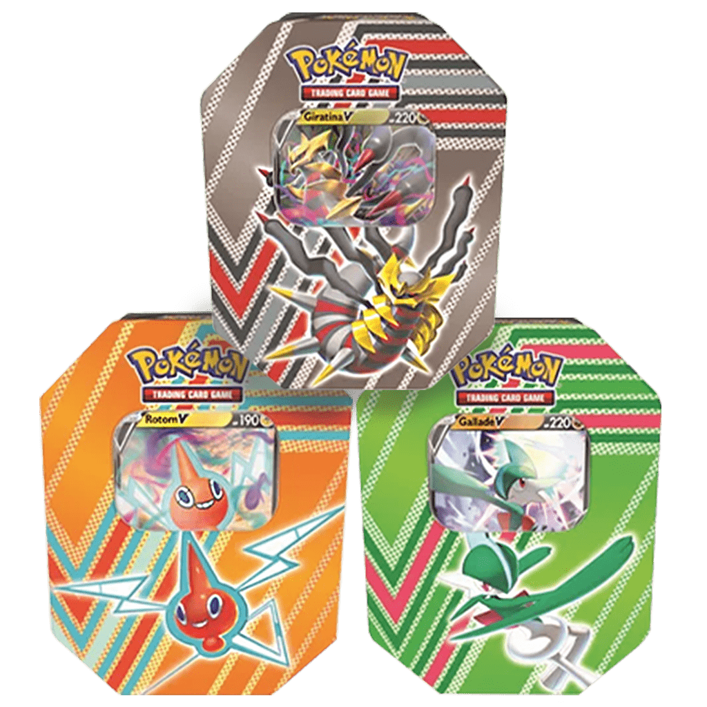 Pokemon Herbst Tins 2022 Gallade giratina rotom tin 