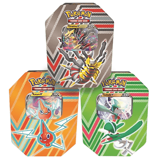 Pokemon Herbst Tins 2022 Gallade giratina rotom tin 