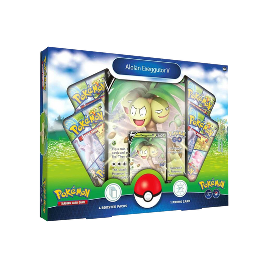 Pokemon Go V Collection Alolan Exeggutor V Box