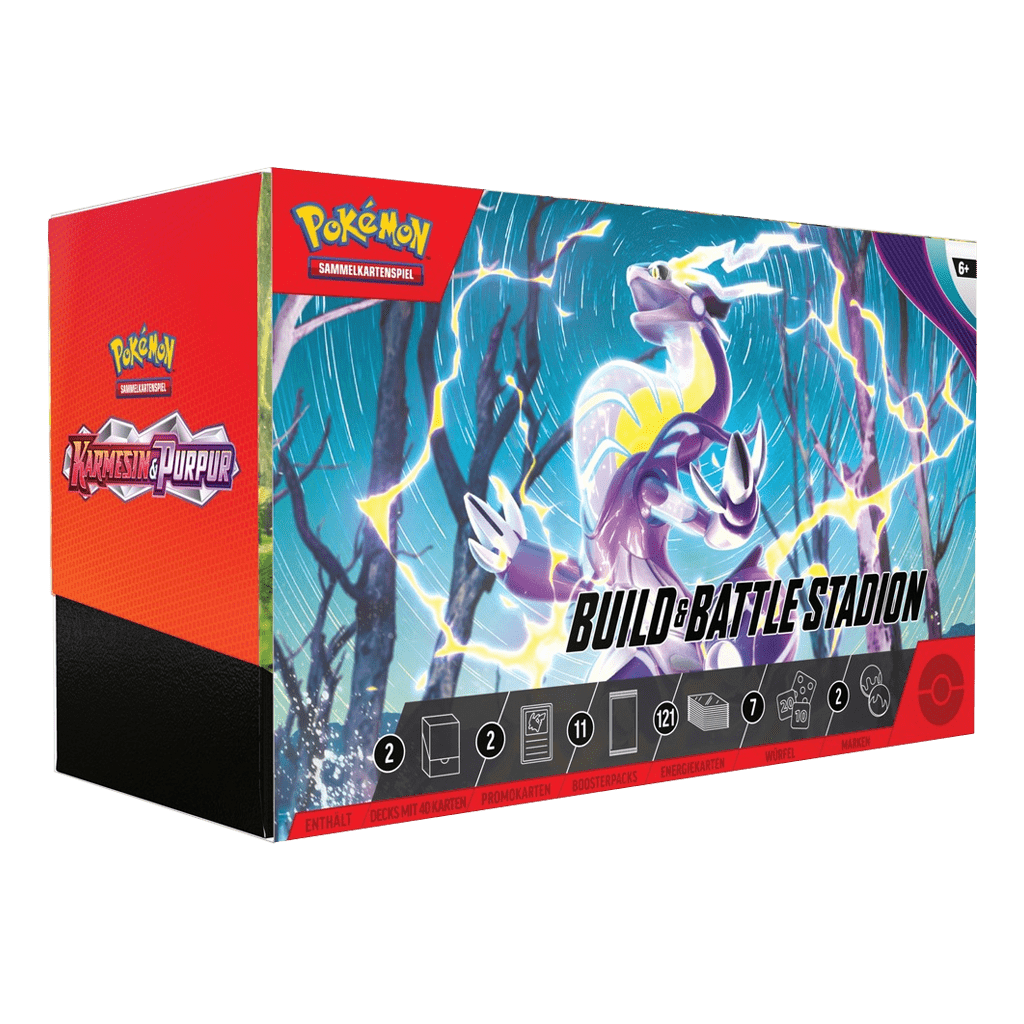 Pokemon - Karmesin & Purpur Build & Battle Stadium Box [DE]