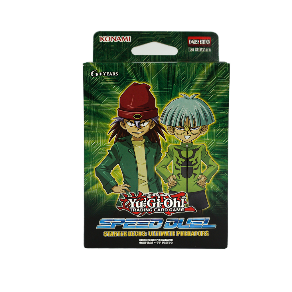 Yugioh Speed Duel Starter Deck Ultimate Predators 1 Edition 