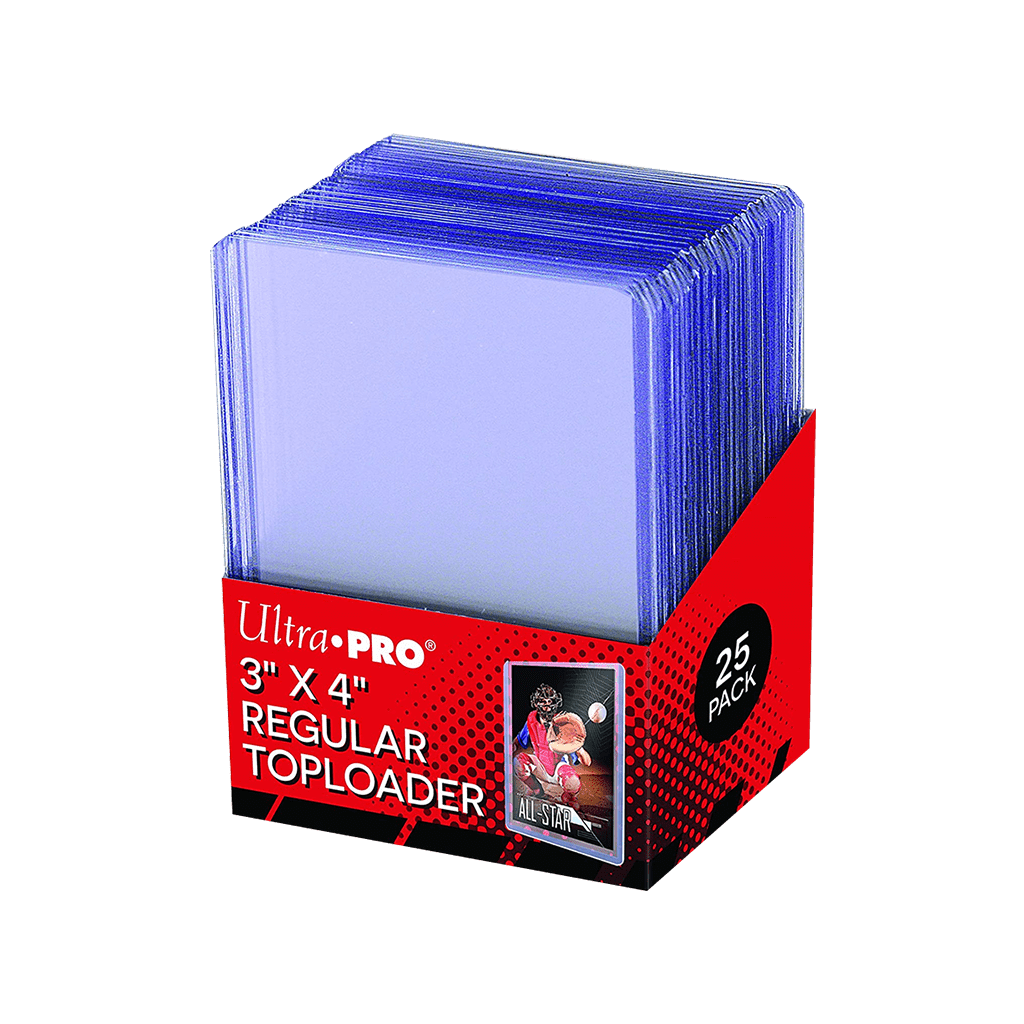 Ultra Pro Regular Toploader 3 x 4 klar 25 Stück für Sammelkarten