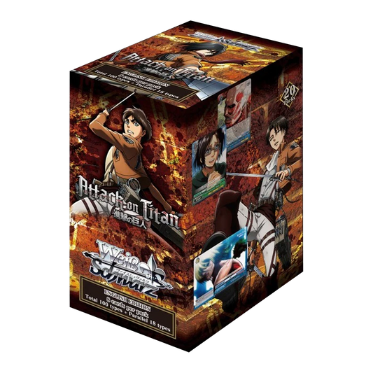 Weiß Schwarz Attack On Titan Volume 1 Booster Display Reprint
