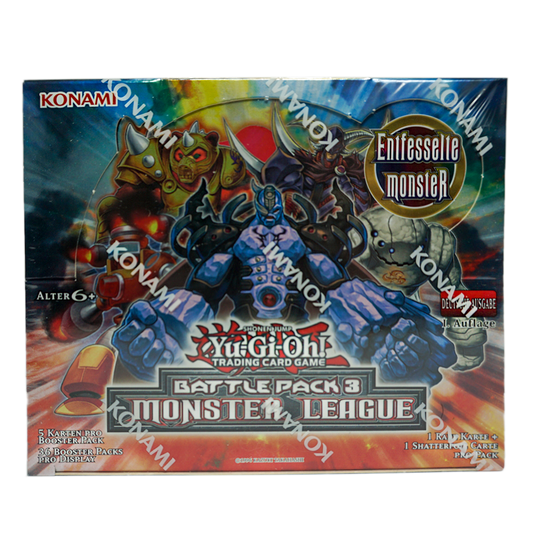Yugioh Battle Pack 3 Monster League Display 1 Edition 