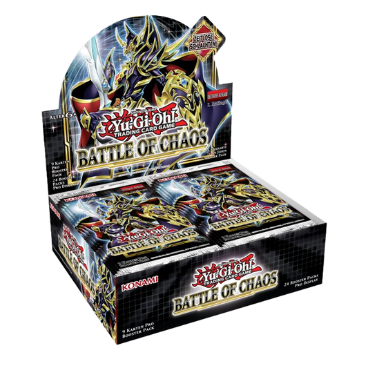 Yugioh Battle of Chaos deutsch 1 edition Display