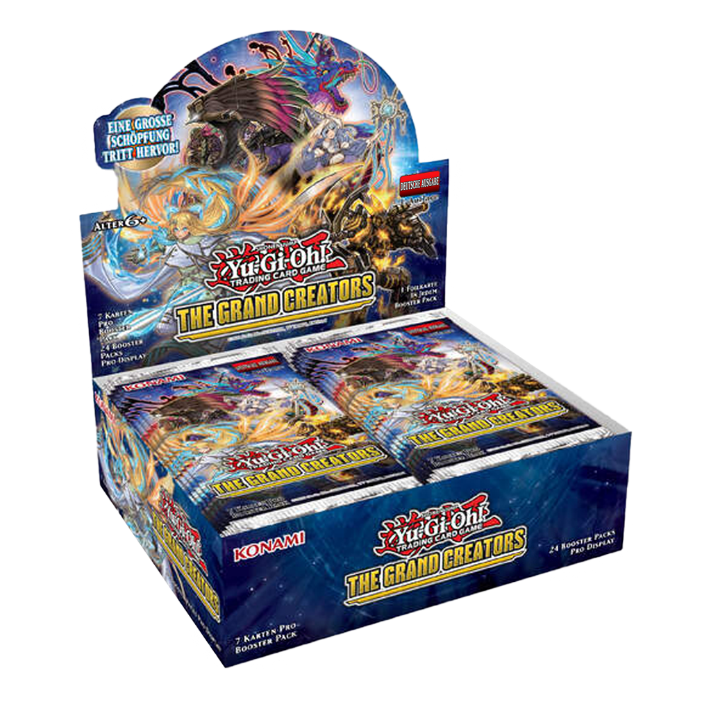 Yugioh The Grand Creators Display 1. Auflage