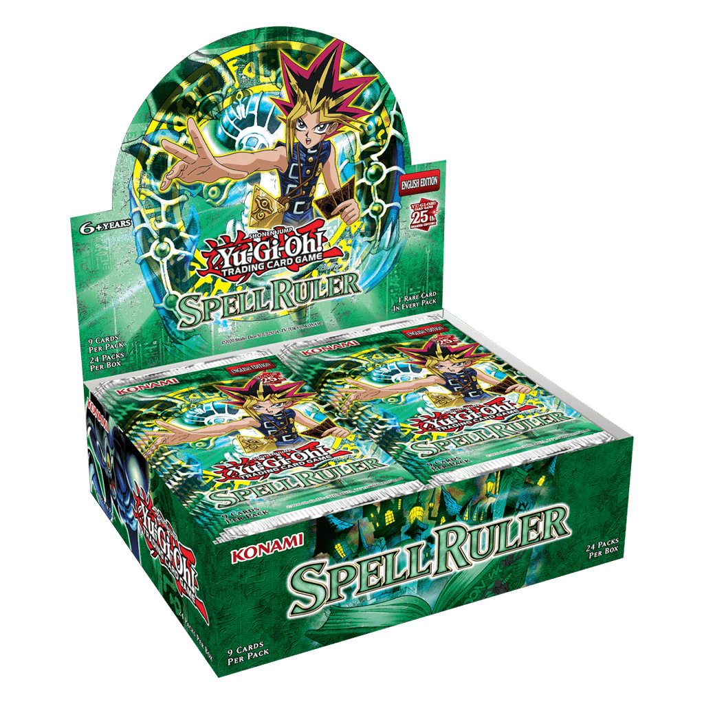 Yugioh Spell Ruler Display 25th Anniversary