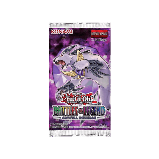 Yugioh Crystal Revenge Booster Lila deutsche ausgae 1 auflage