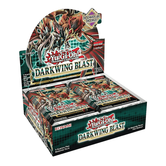 Yugioh Darkwing Blast Booster Display