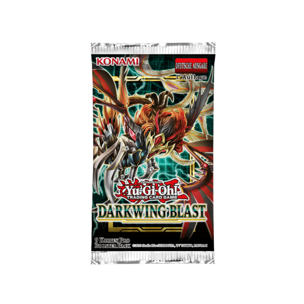 Yugioh Darkwing Blast einzelbooster deutsche ausgabe 1 auflage
