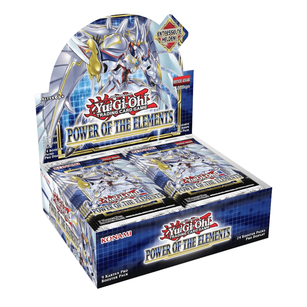 Yugioh Power of the Elements Display 1. Auflage deutsch