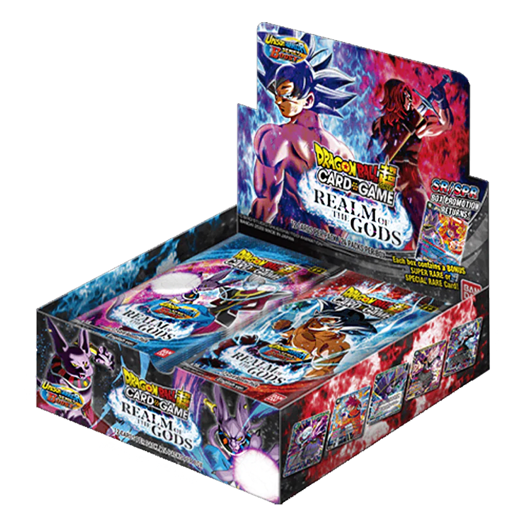 Dragonball Super Card Game  Realm of the Gods BT16 Unison Warrior Series 07 Display