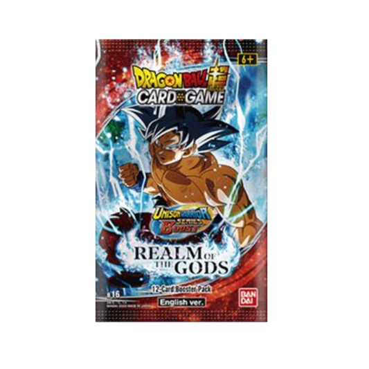Dragonball super card game Realm of the Gods Booster
